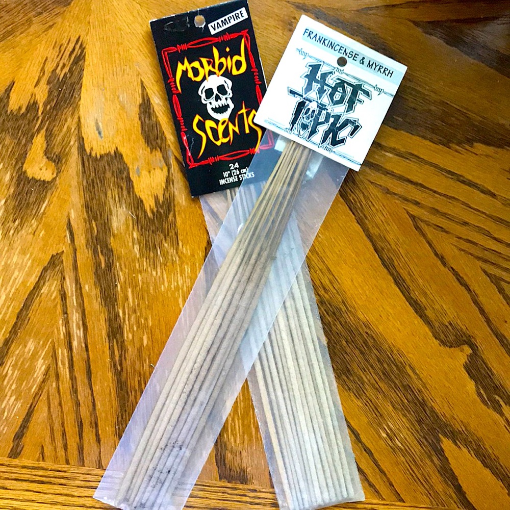 Morbid Scents by Hot Topic Vampire/ Frankincense & Myrrh Incense